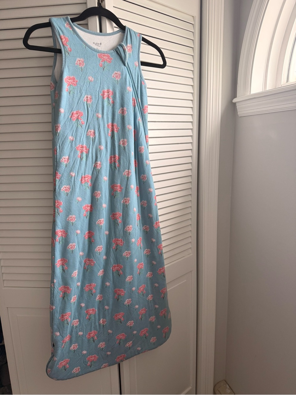 Kyte Baby XL bamboo sleepsack in flower poppy